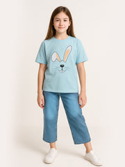 Kids Blue 100% Denim Unisex Jeans