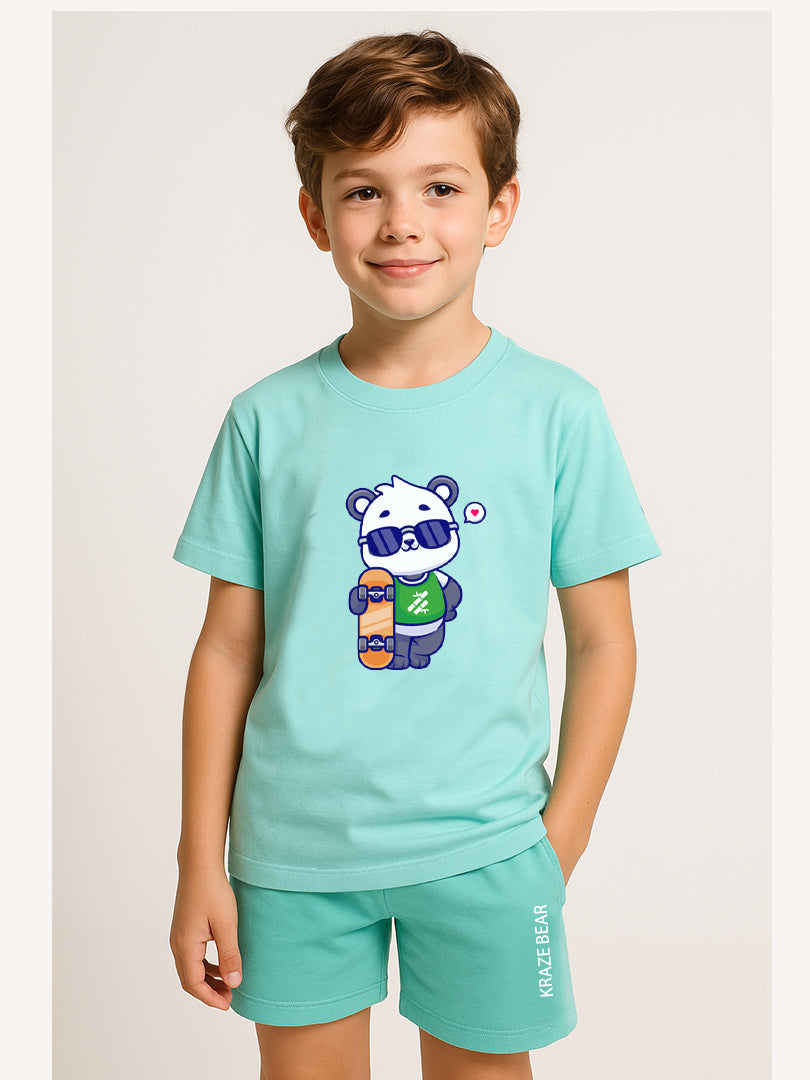 Krazebear-boys-tshirts-cotton-tees-short-set-mint_green-krazer-tiger-age-3-to-8-kids-clothes-australia-_15