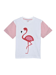 Krazebear-girls-tshirts-cotton-tee-pink_white-flamingo-age-3-to-8-kids-clothes-australia-2191_6