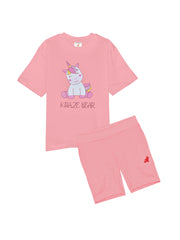 Krazebear-girls-tshirts-terry-swaetshirt-short-set-panda-unicorn-pink-age-3-to-8-kids-clothes-australia-9