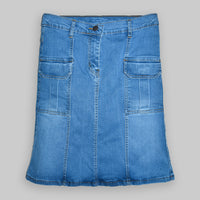 Blue Denim Skirt