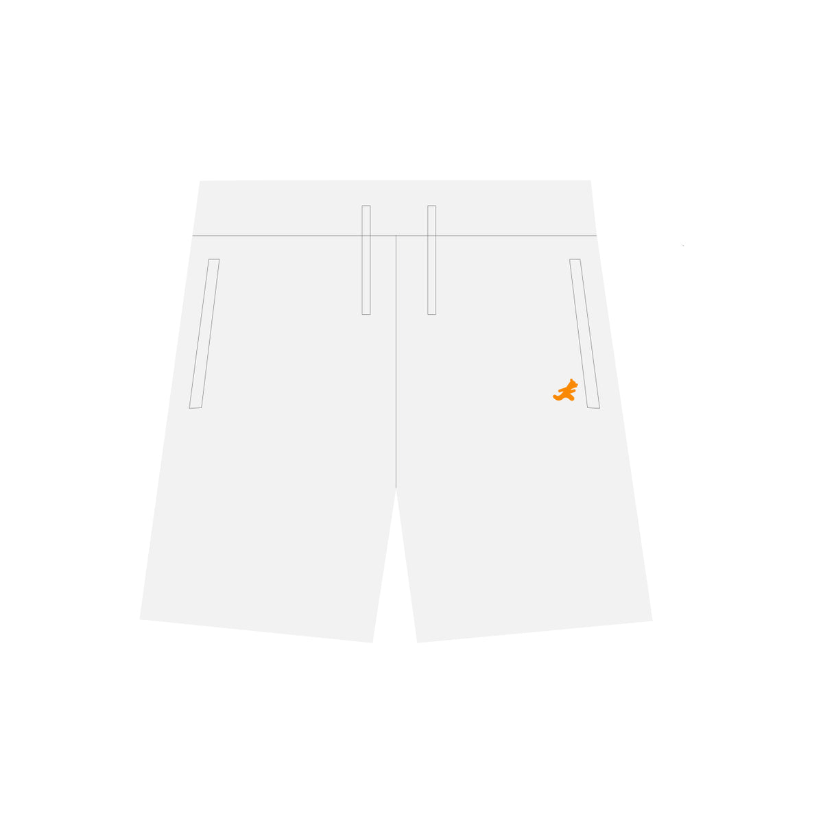 White Bear Cotton Shorts