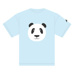 Panda Blue Cotton Tee