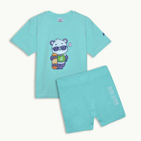 Krazebear-boys-tshirts-cotton-tees-short-set-mint_green-krazer-tiger-age-3-to-8-kids-clothes-australia-_3