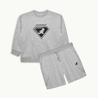 Krazebear-girls-tshirts-terry-swaetshirt-short-set-grey-kraze_-logo-age-3-to-13-kids-clothes-australia-3