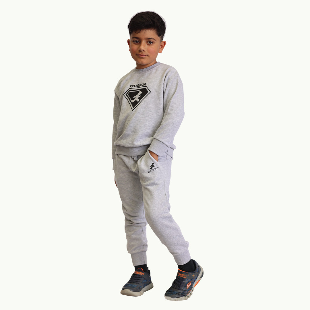 Krazebear-girls-tshirts-terry-swaetshirt-trouser-set-grey-kraze_-logo-age-3-to-8-kids-clothes-australia-5