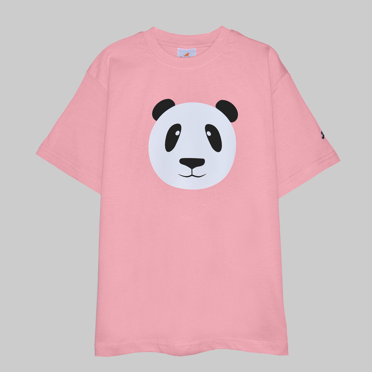 Panda Pink Cotton Tee