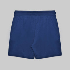 Blue Cotton Shorts